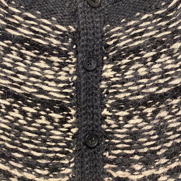 Aritzia TNA alpaca wool cardigan sweater size small - Picture 3 of 6